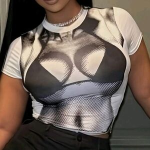 Sexy thermal image top